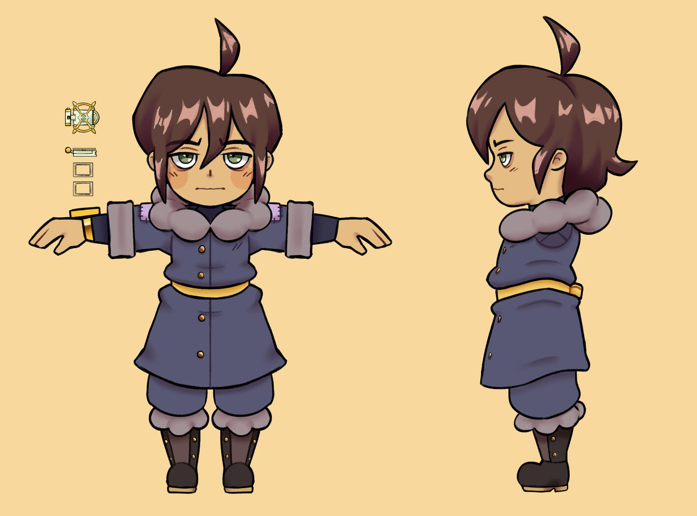 3D Model Reference Sheet