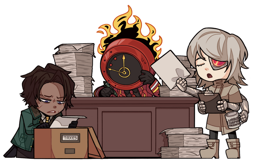 Standee Design - Limbus THRIVE Zine 2026